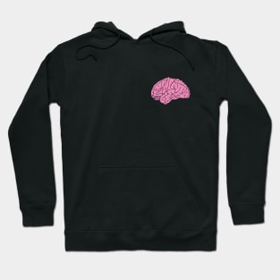 Pink brain Hoodie